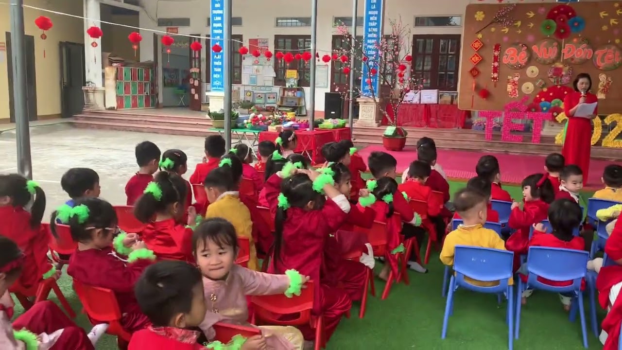 Hoạt động trải nghiệm “Bé vui đón Tết” 2026 khu Tân Sơn 