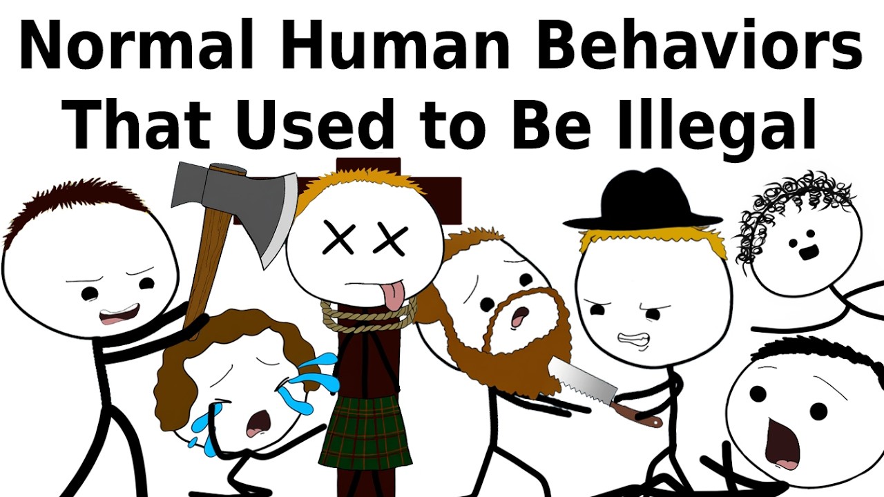 Normal Human Behaviors That Used to Be Illegal