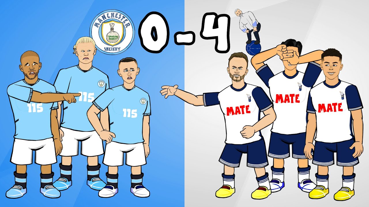 0-4! SPURS HUMILIATE MAN CITY!😲 Premier League Goals Highlights