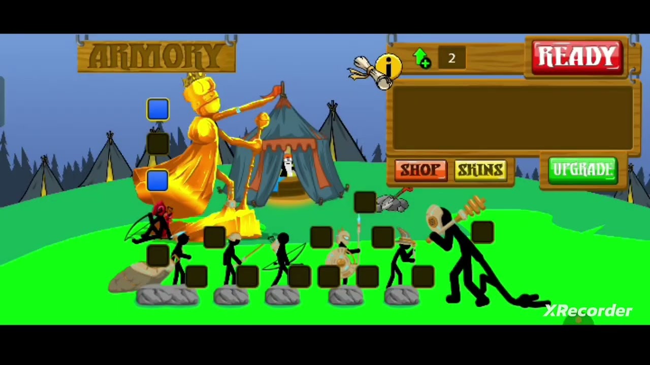 How many nights I can survive only with castle archers#stick war lagecy#endless deads
