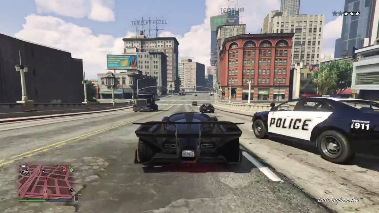 Best police chase on GTA 5 Online (PS4)