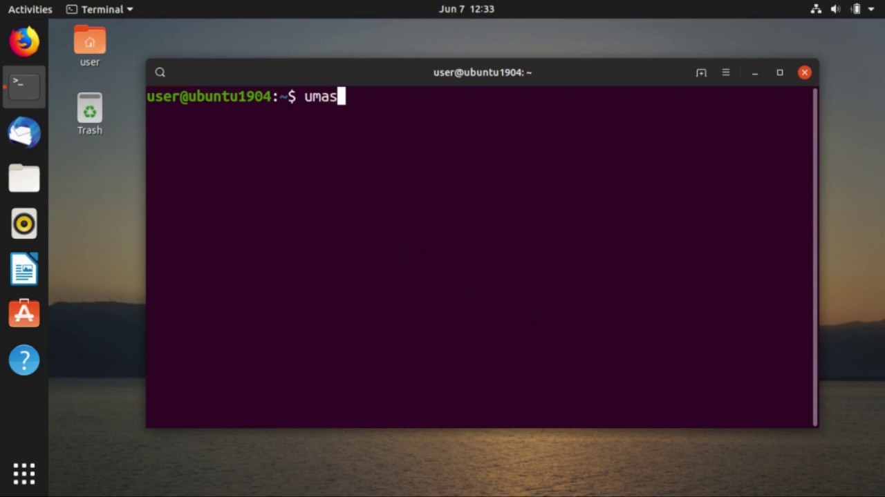 UMASK: Change default permissions