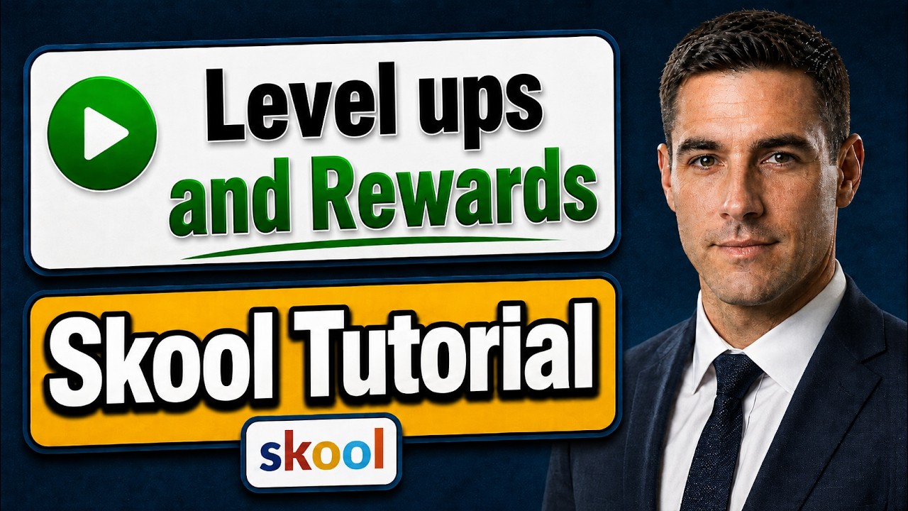 Skool Gamification Tutorial: How to Set Up Levels and Locked Rewards