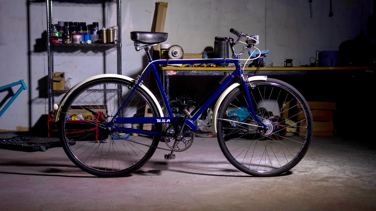 DIY Vintage Bike Restoration - 1960's BSA Town Bike