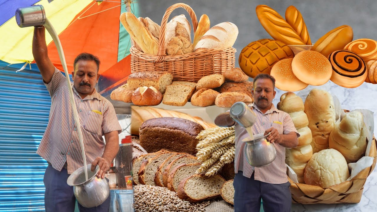 Pehalwan Ji Makhan Bread, Pizza Bun, Mattha, Cherry & More || Kanpur Street Food