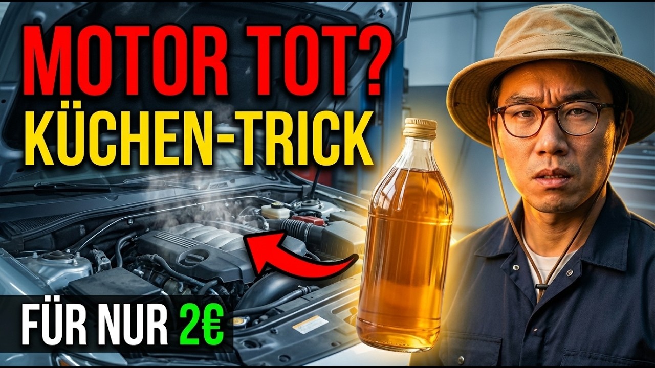 Ihr Motor geht gerade aus. Diese 2-Dollar-Kochflüssigkeit stoppt ihn in 60 Sekunden.