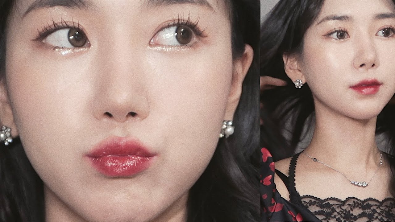 (eng cc) 반짝반짝 연말 펄파티 메이크업 ✨ / 크리스마스 메이크업 🎄 Holiday Makeup | Minjeong Park