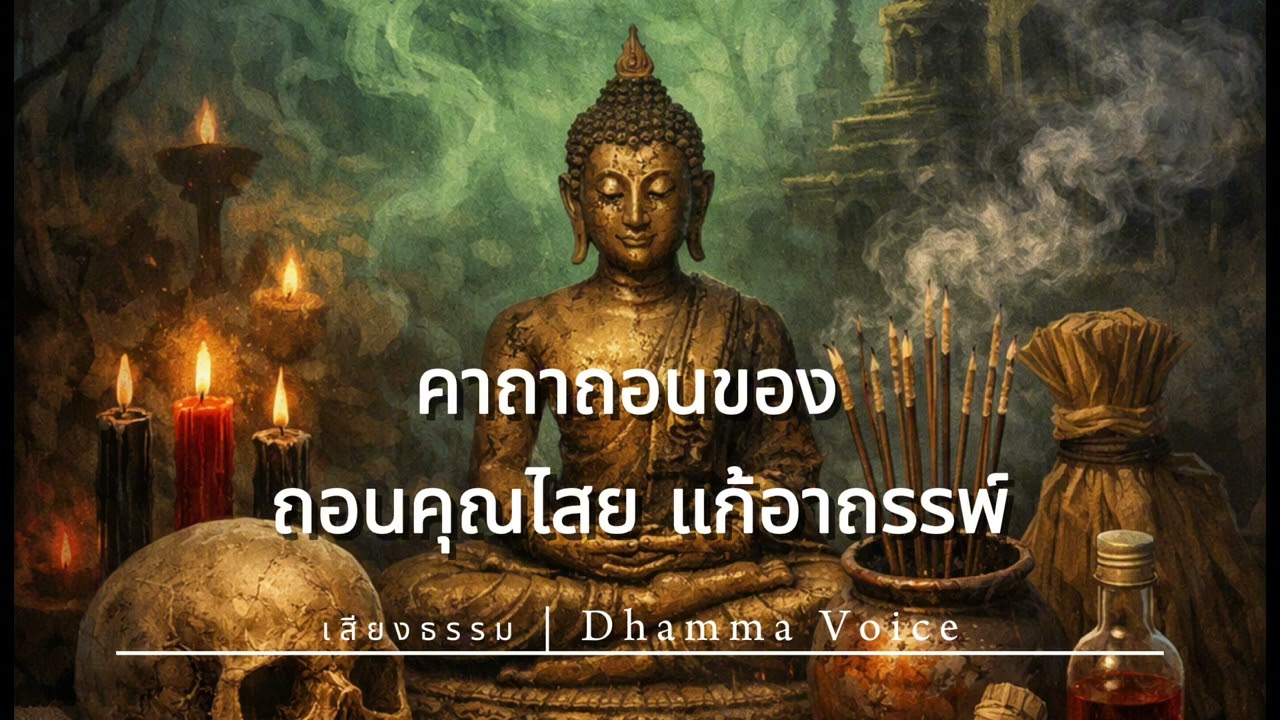 คาถาถอนของ ถอนคุณไสย แก้อาถรรพ์  #สวดมนต์ #เสียงธรรม | Dhamma Voice