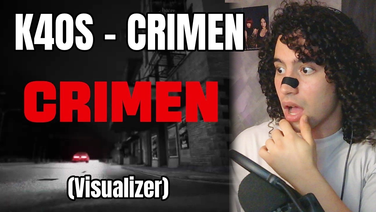 REACCION a K4OS - Crimen (Visualizer)