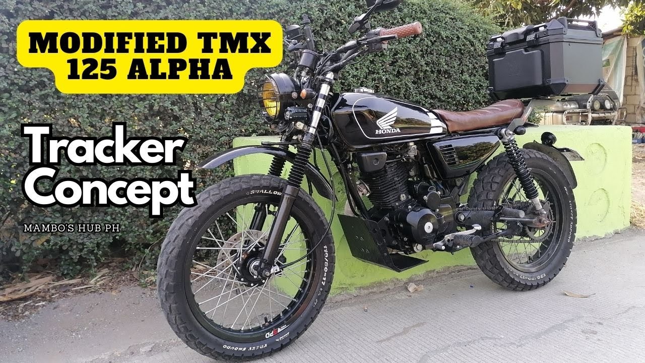 Magkano ang nagastos? Modified Honda TMX 125 Alpha | Tracker Concept