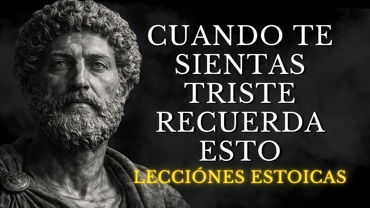 SI TE SIENTES TRISTE Y VACÍO, ESTAS 15 LECCIONES ESTOICAS PUEDEN CAMBIARLO TODO | ESTOICISMO