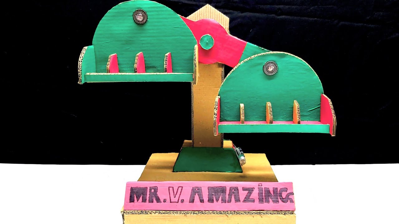 DIY How to make Spinning Ride Park Craft jula