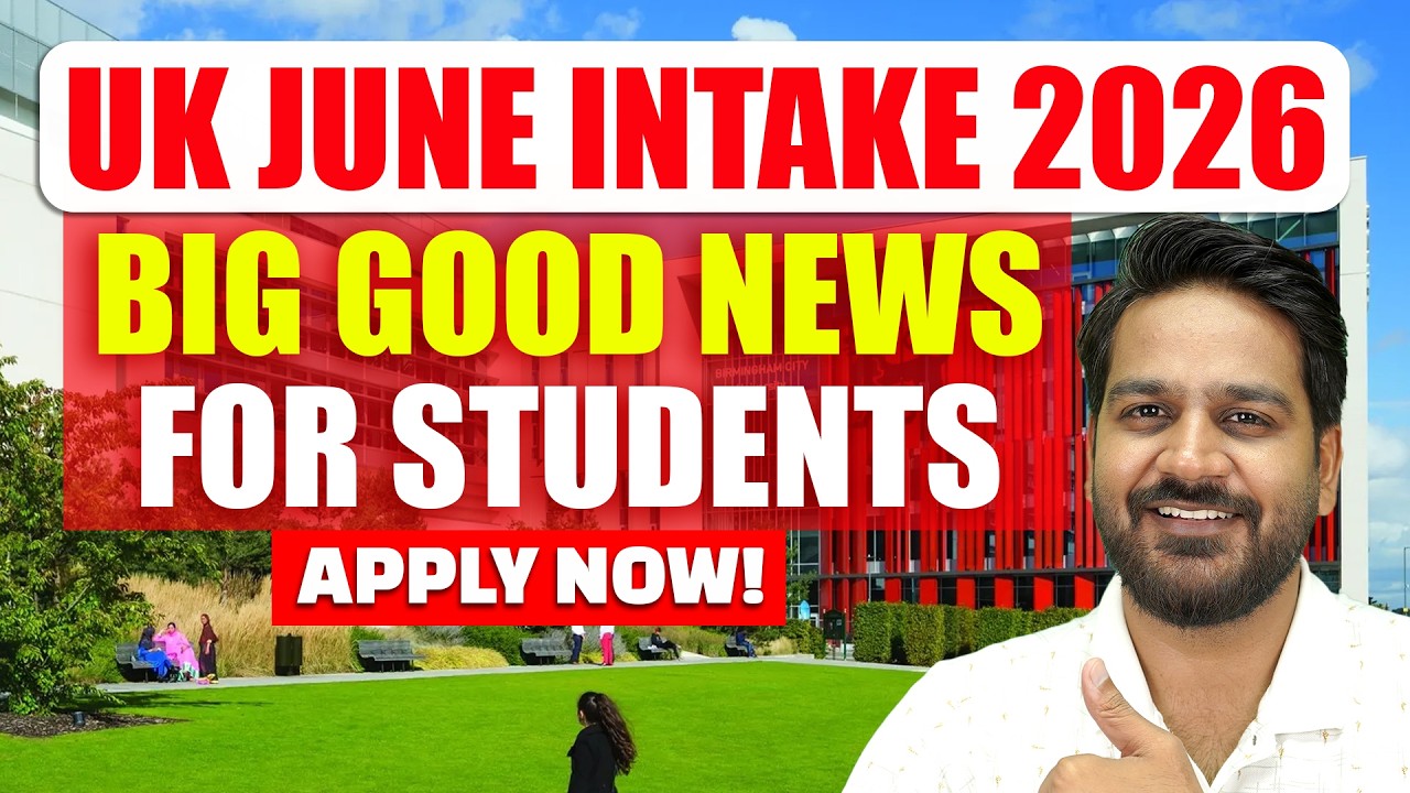 Big Good News for Students: UK June Intake 2026 | Study in UK