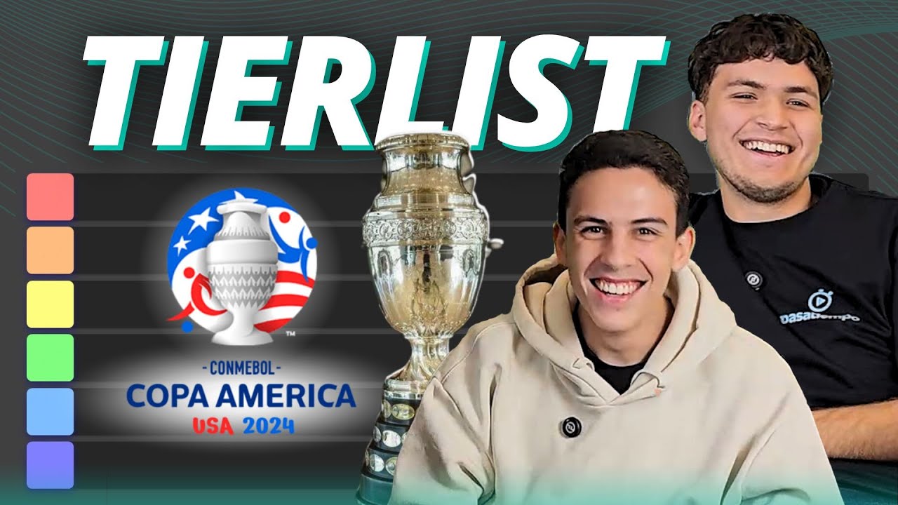 🇨🇱 TIER LIST y análisis de los GRUPOS de la COPA AMERICA 2024. 🏆