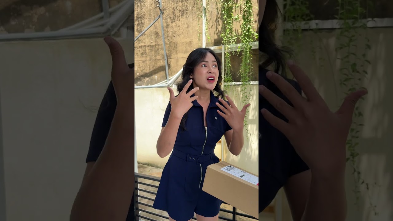 Anh shipper 10 điểm c&ograve;n chị g&aacute;i th&igrave;... ! #doimedia #shorts #haihuoc #funny #giaitri #vuinhon