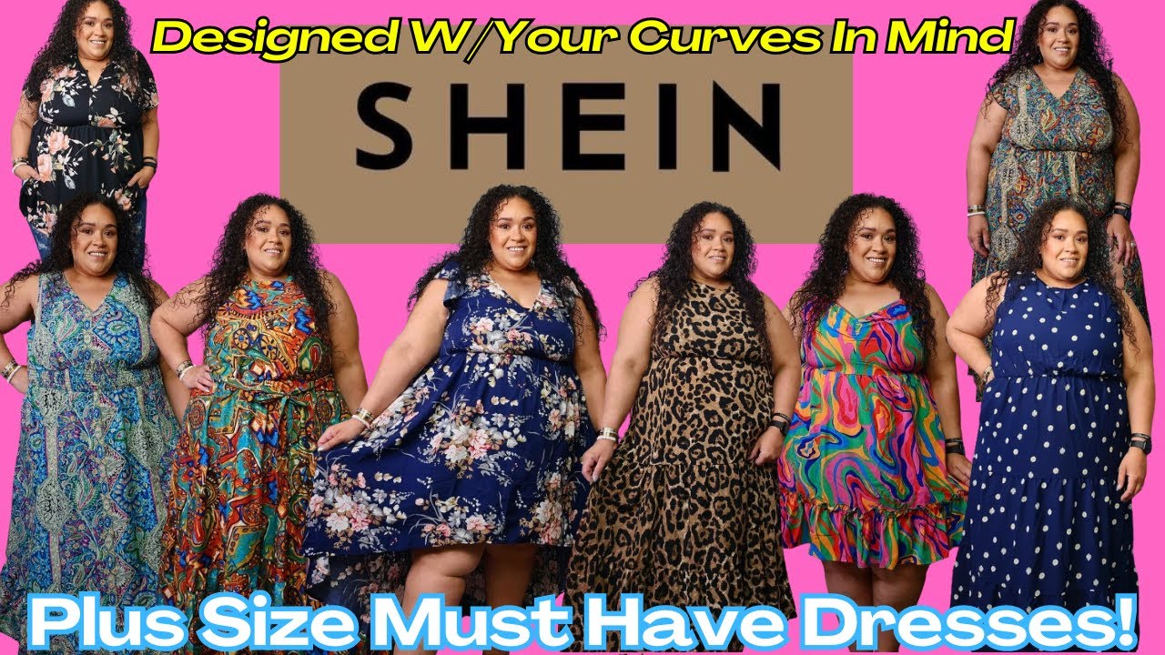 SHEIN Plus Size Haul 2024|SHEIN Plus Size Dress Haul|SHEIN Plus Size Clothing Haul|Tasha St James