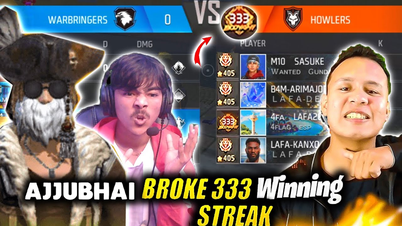Ajjubhai Broke 333 Winning Strike On Cs Ranked - Laka Gamer