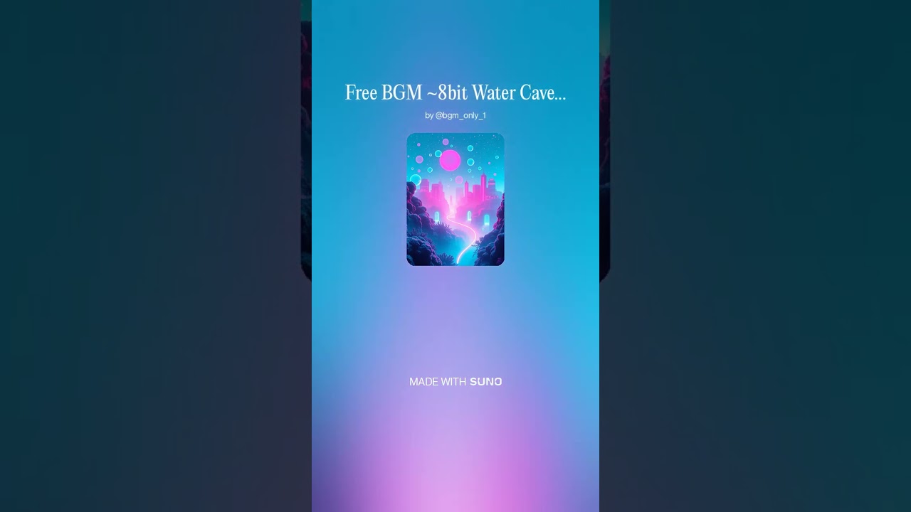 Free BGM ~8bit Water Cave~