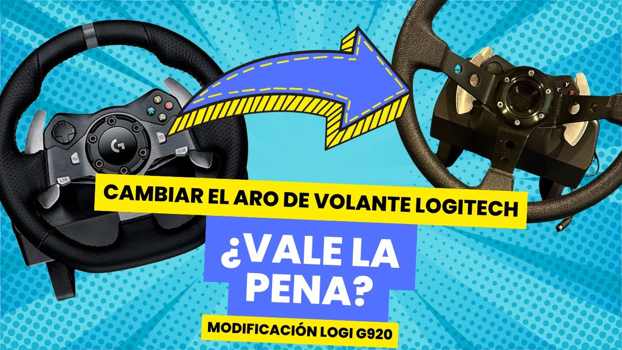 Cómo Cambiar el Volante del Logitech G920 por uno Más Grande (Custom Wheel Mod) | ATS & Simulación