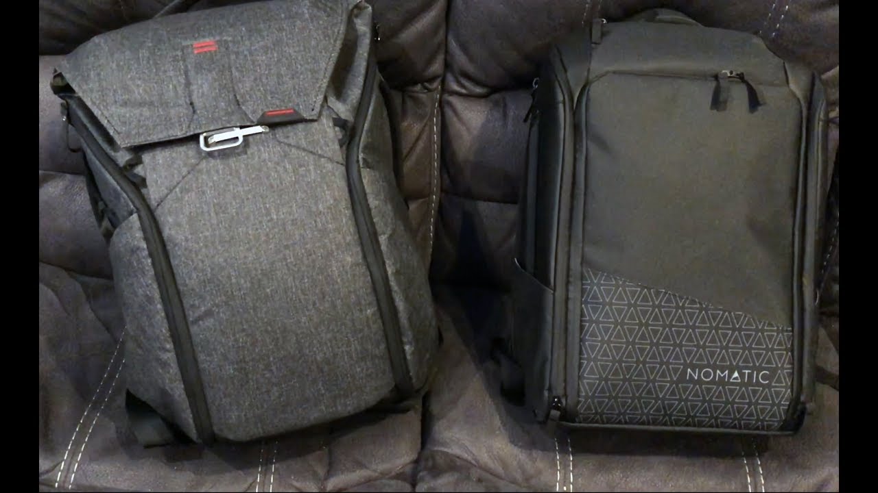 Nomatic Backpack vs Peak Design Backback