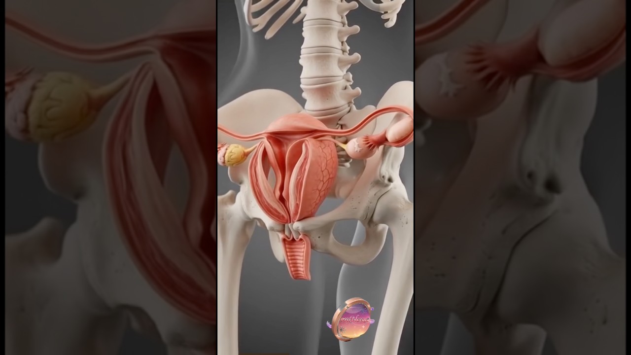 Inside the Female Body in Motion | 360&deg; Realistic Anatomy (8K)