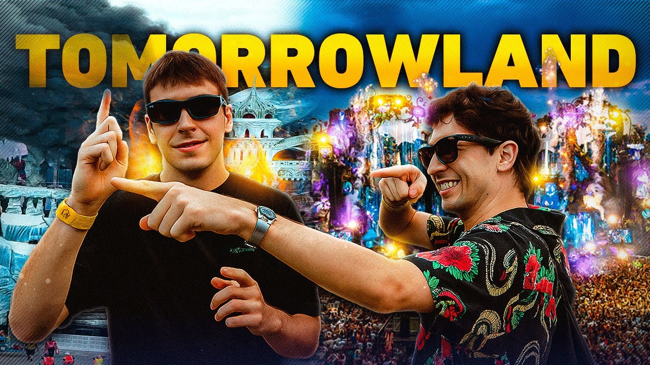 100H con FAVIJ al TOMORROWLAND in BELGIO!! VLOG ASSURDO