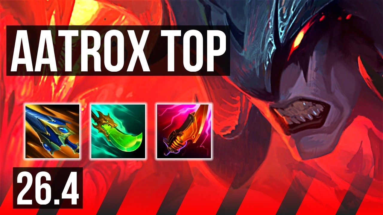 AATROX vs IRELIA (TOP) | Good KDA: 19/1/7, 40K damage | KR Diamond | 26.4
