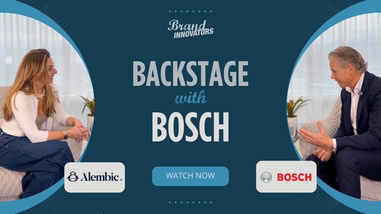 Backstage with Bosch and Alembic Technologies