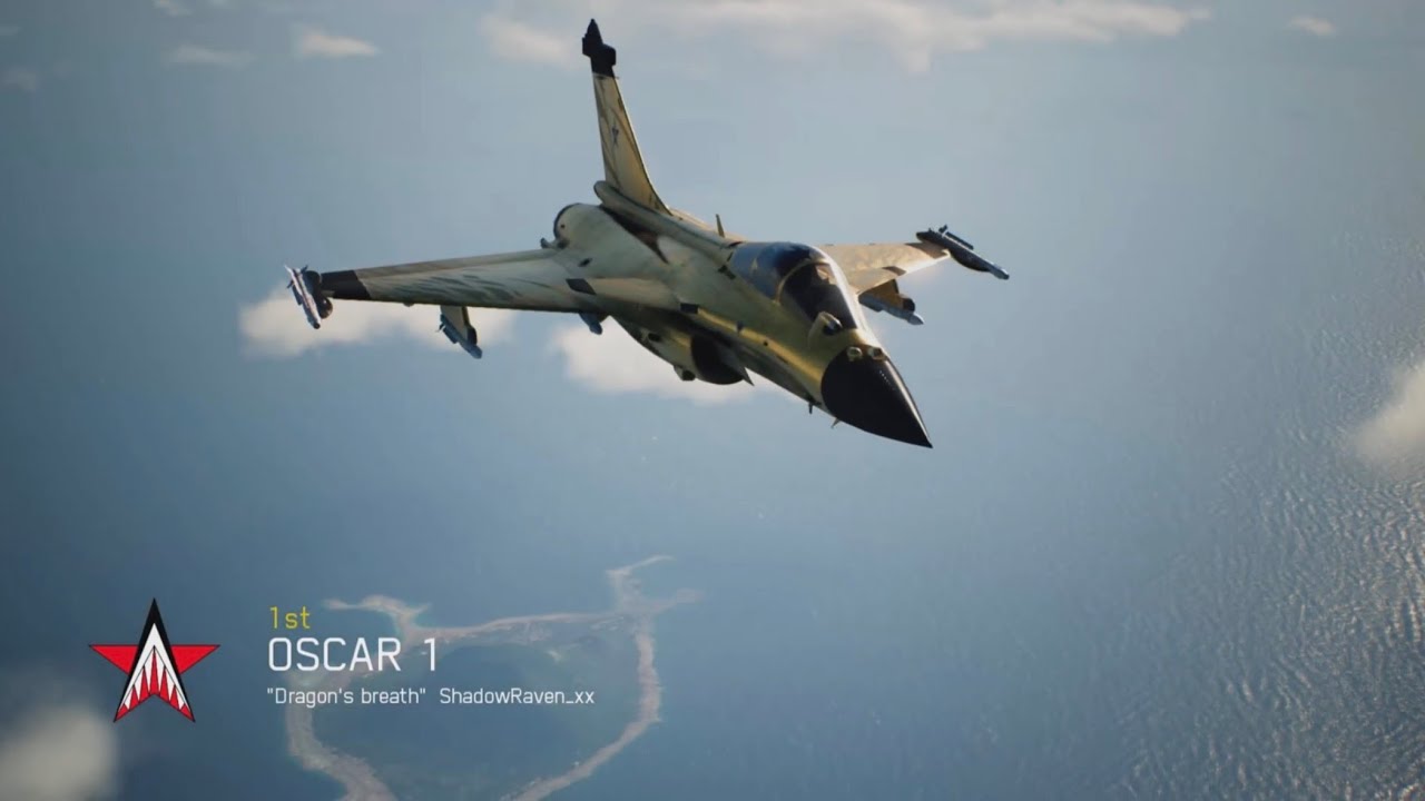 A HEATED EXCHANGE, THE GOLDEN DRAGON (RAFALE M) | ACE COMBAT 7 SKIES UNKNOWN MULTIPLAYER