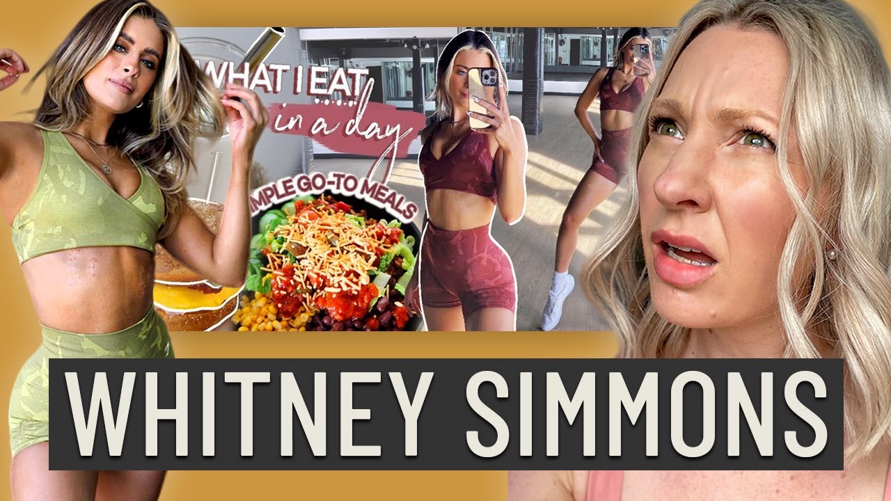We need to talk about Whitney Simmons Diet again (IS THIS ENOUGH?!)