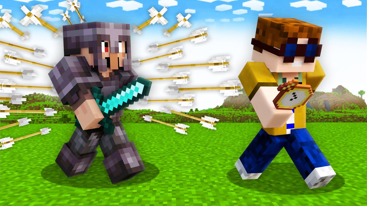 ZEIT STOPPER LÄUFER vs. JÄGER in Minecraft Manhunt!