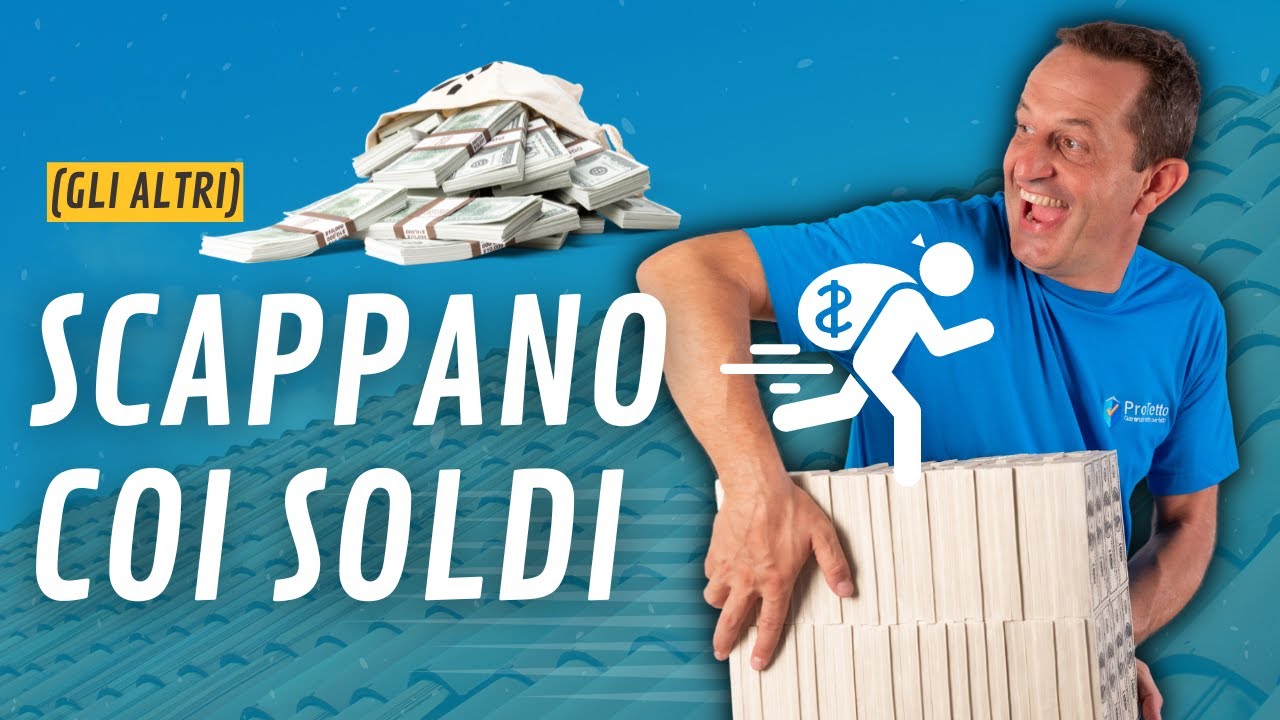 RIFANNO il tetto e SCAPPANO con i soldi
