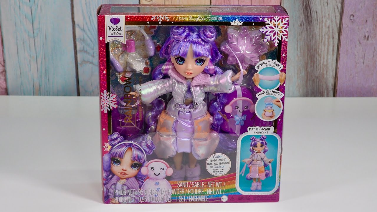 Rainbow High Winter Wonderland Violet Willow