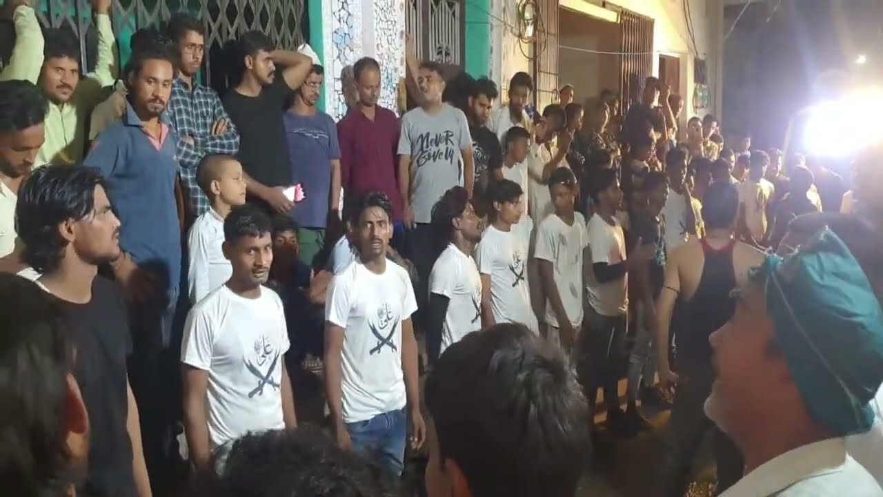 Anjumne Kasimiya 🔴 Barigaon Live 🔴 Noha Khani