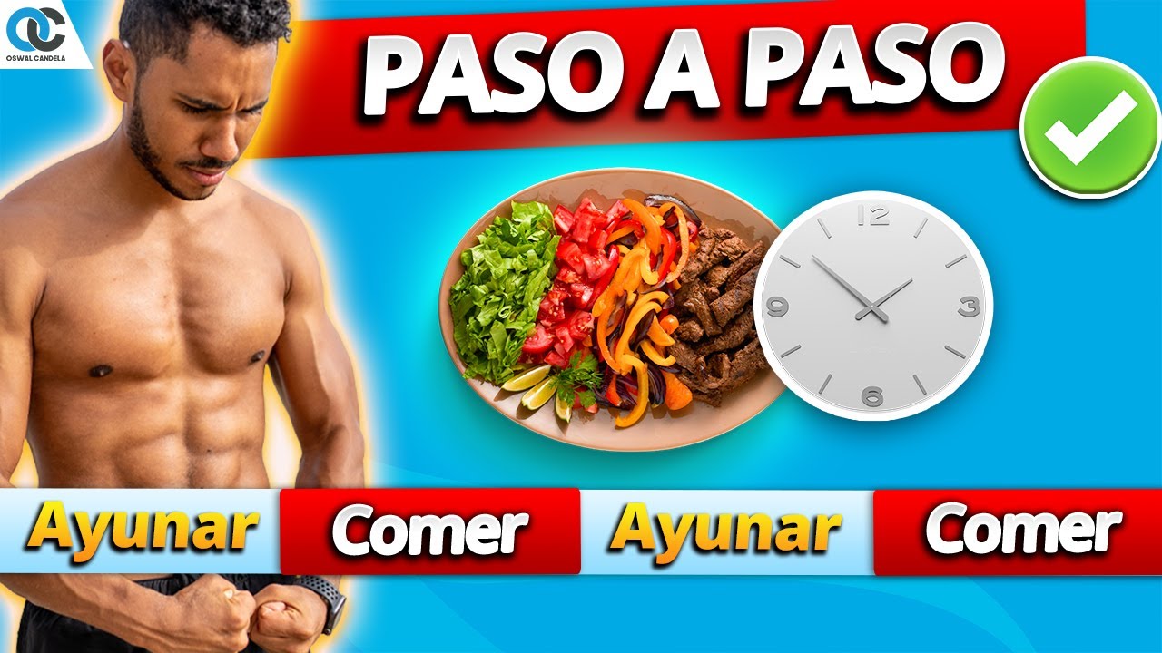 Cómo hacer AYUNO INTERMITENTE paso a paso