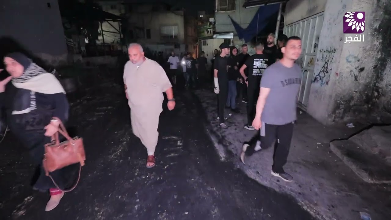 آثار الدمار الذي خلفه الاحتلال خلال اقتحامه مخيم نورشمس