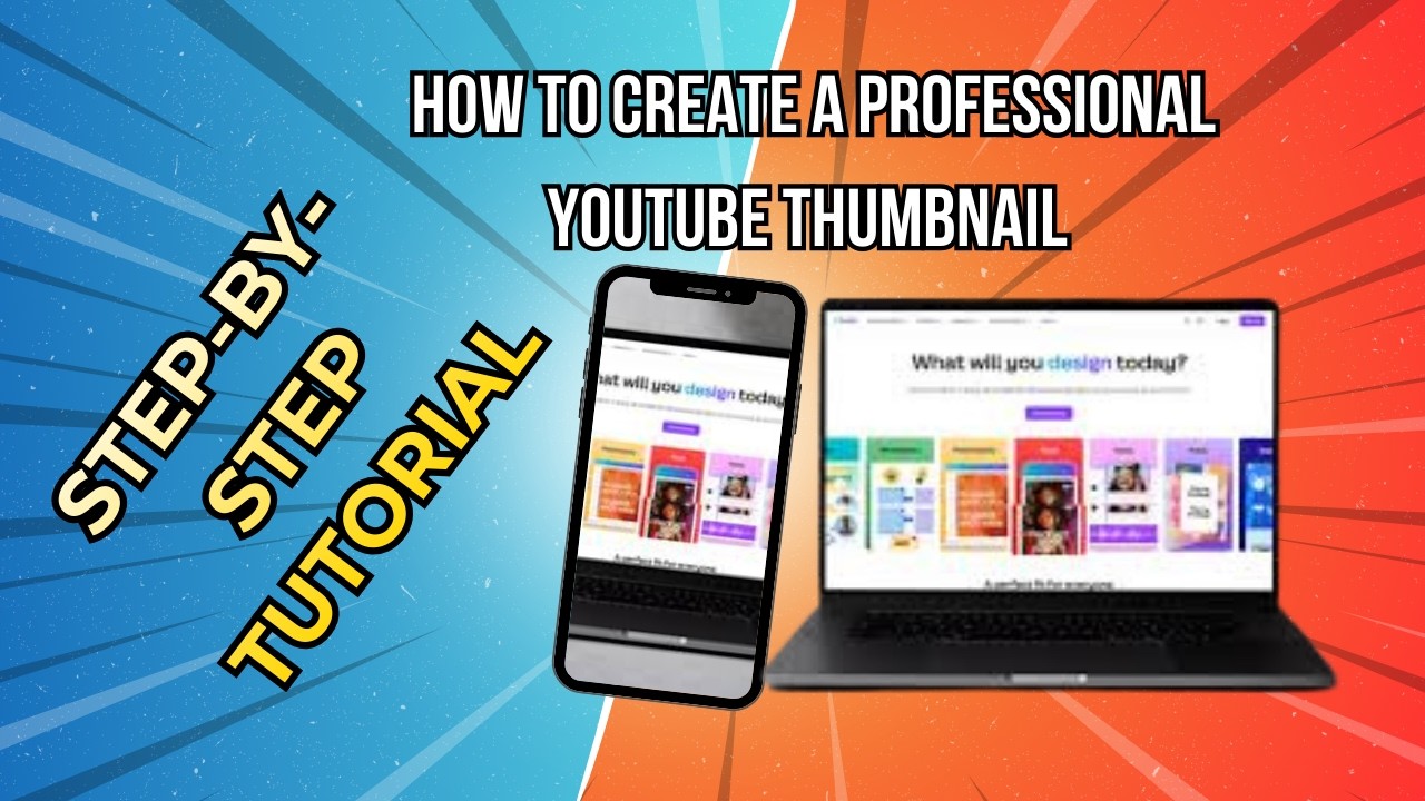 How to Create a Professional YouTube Thumbnail in Canva Step by Step Tutorial