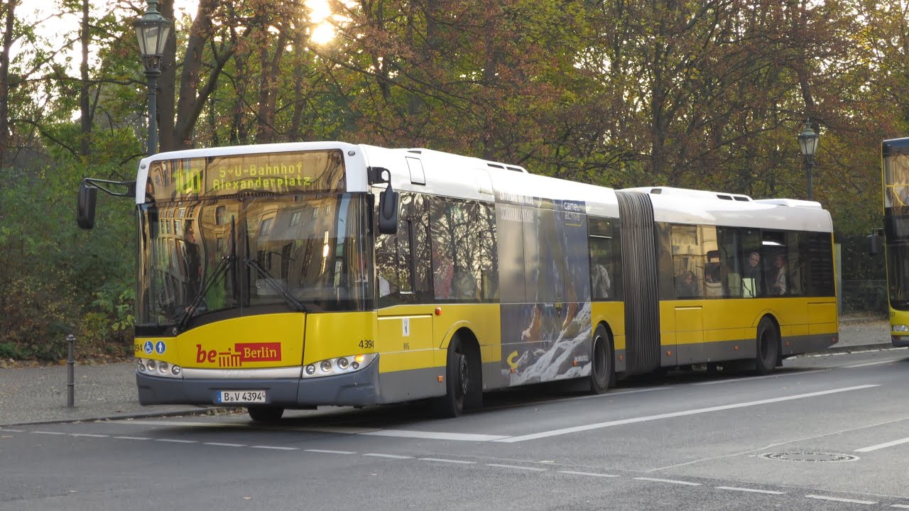 [Sound] Bus Solaris Urbino 18 III | #4394 | Berliner Verkehrsbetriebe