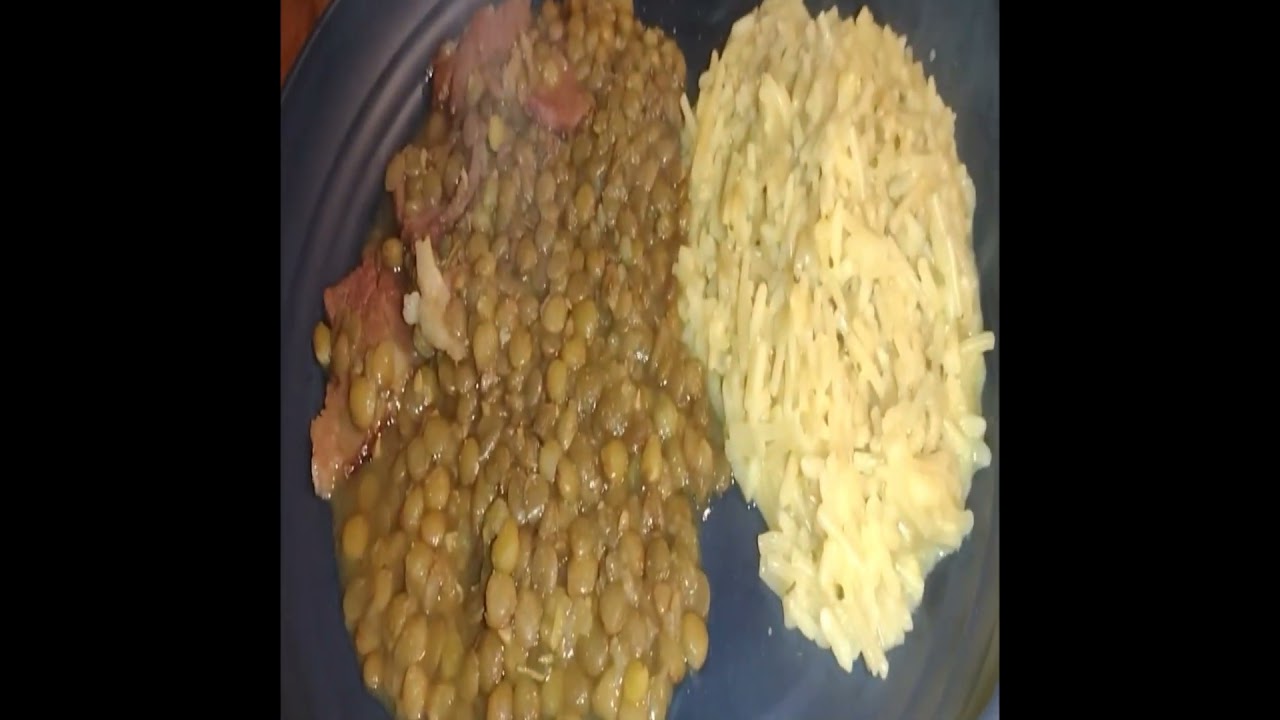 Struggle Meals - The Young Ones -  Lentils & Lux Instant Pot Recipe 