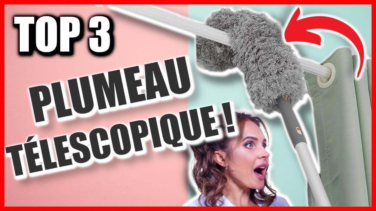 TOP 3 : Meilleur PLUMEAU T&Eacute;LESCOPIQUE 2023 ?!