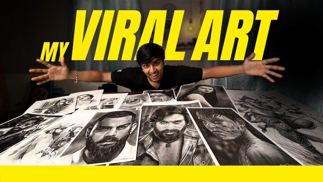 MY BEST ARTWORKS | MAKE YOUR ARTWORK VIRAL IN 2024 😳😍