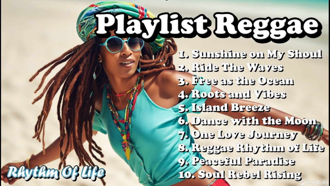 "Playlist Reggae Rhythm Riding the Melodic Currents of the Islands" 