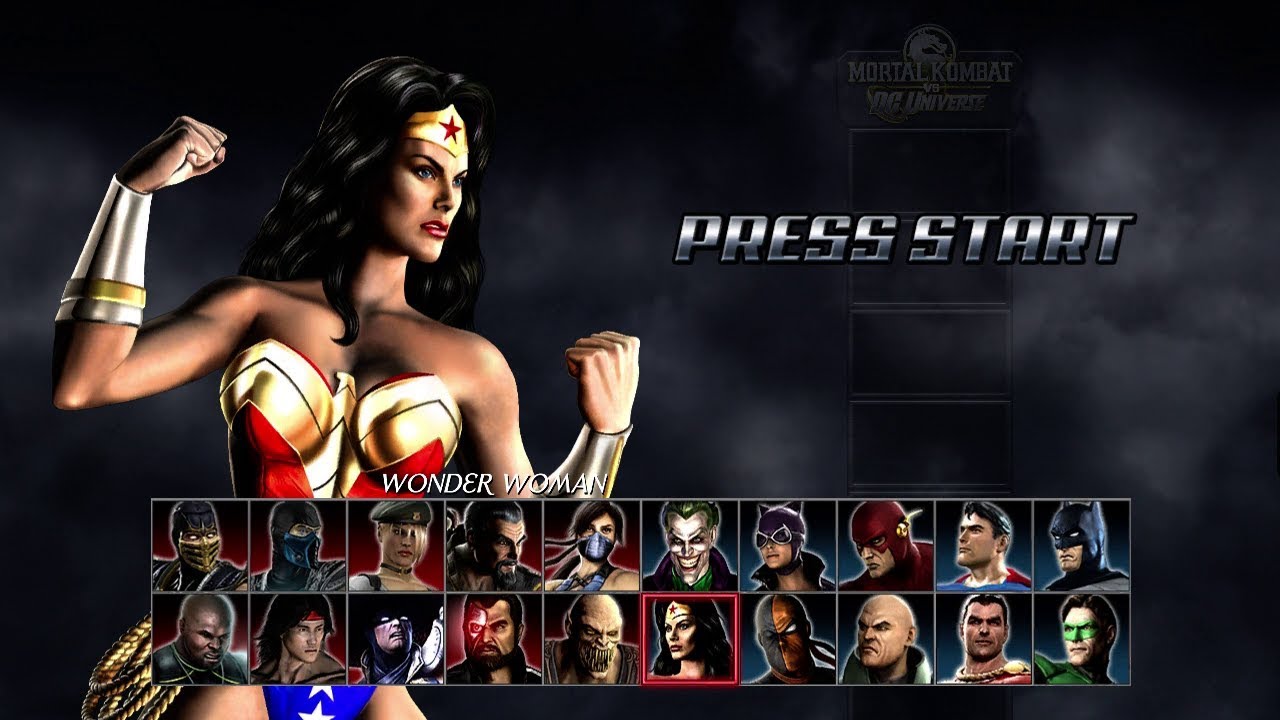 Mortal Kombat vs D.C (360) walkthrough - Wonder Woman
