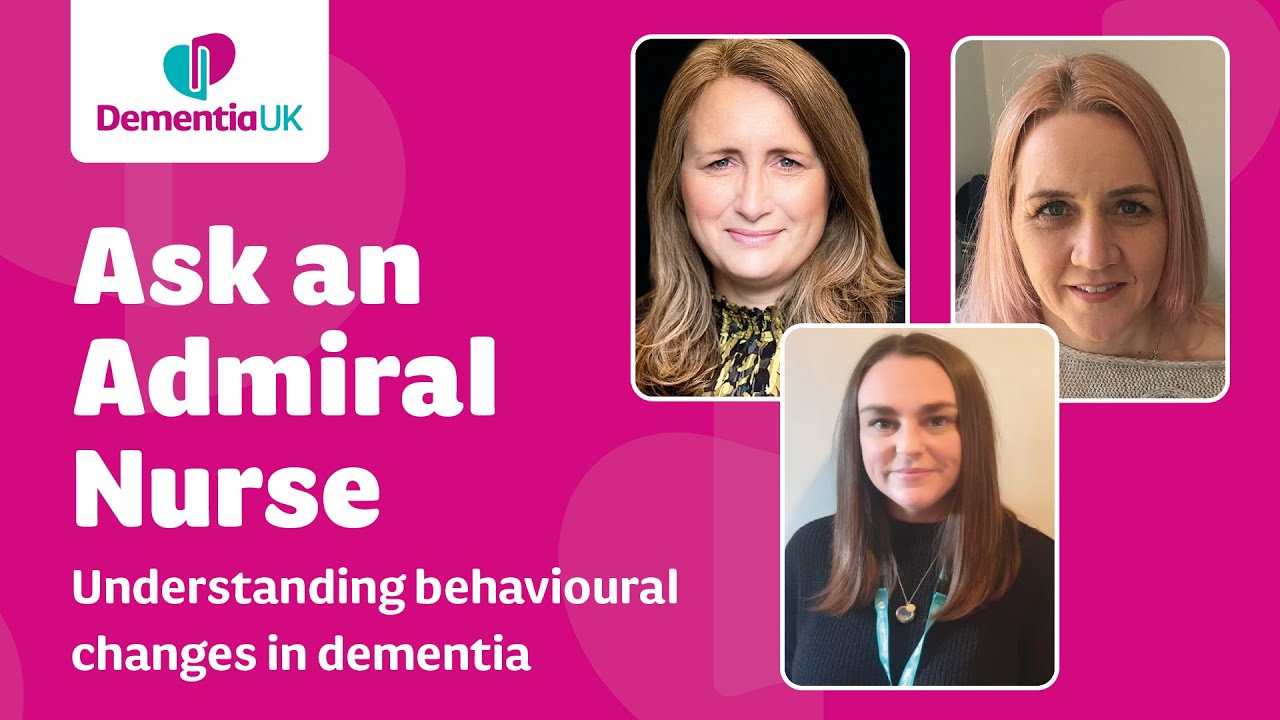 Understanding behavioural changes in dementia