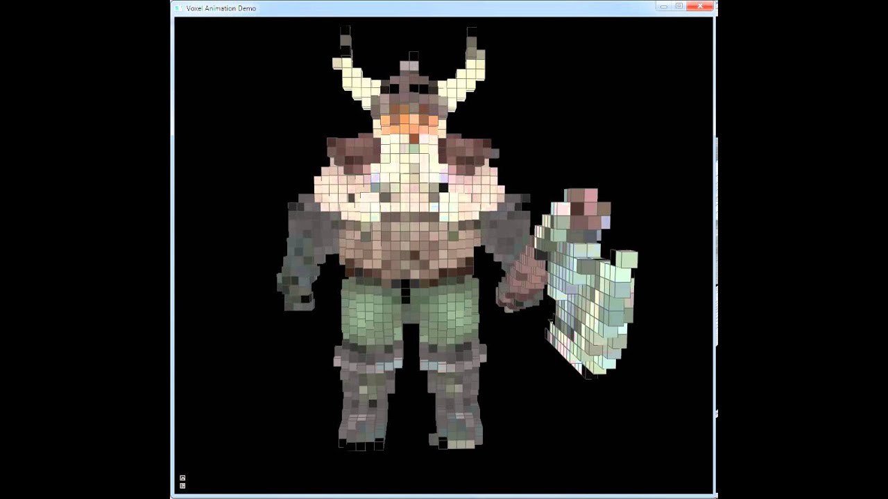 Voxel Animation Demo
