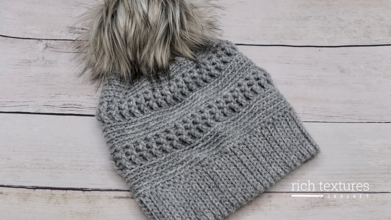 Windermere Beanie Crochet Pattern