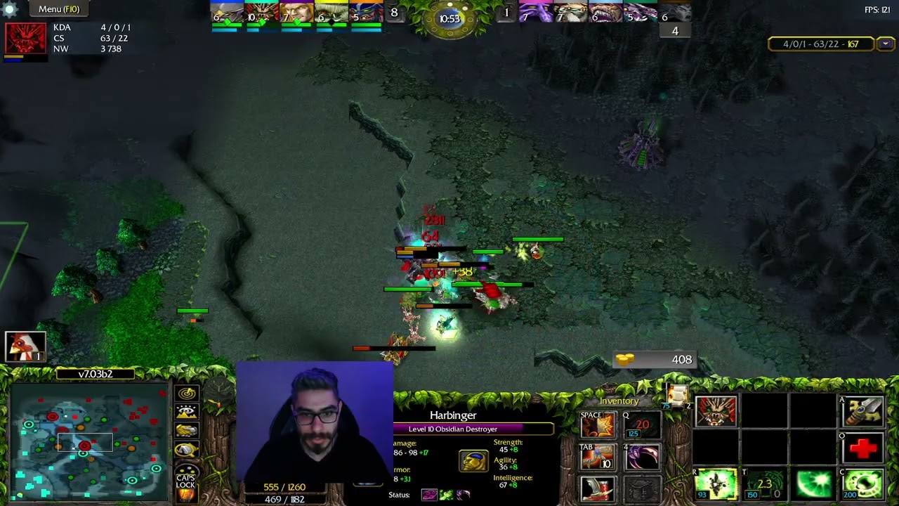 Dota 1 Atinad GamePlay Ursa Warrior دوتا1 گیم پلی اتیناد 