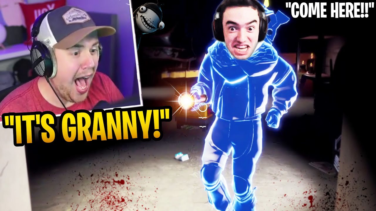 Escape EVIL Granny's House Hide n Seek! w/Prohenis & Friends! (Fortnite Creative Mode)