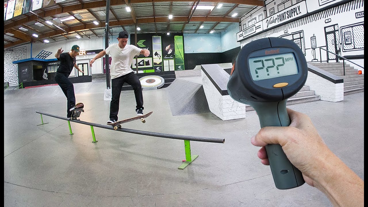 Battle For The Fastest 5-0 Grind | Dane Burman Vs. David Reyes
