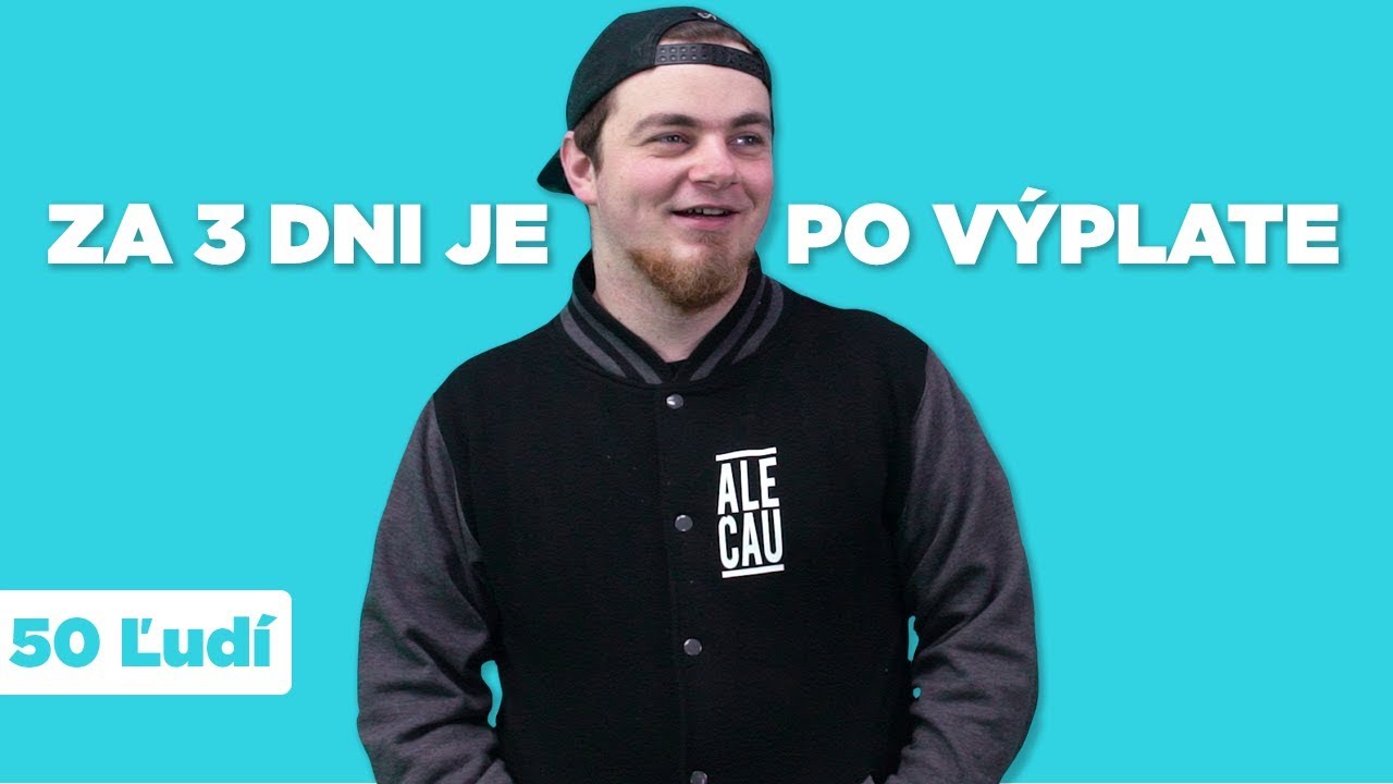 KOĽKO PEŇAZÍ MINIEŠ ZA MESIAC? #50ľudínámpovedalo